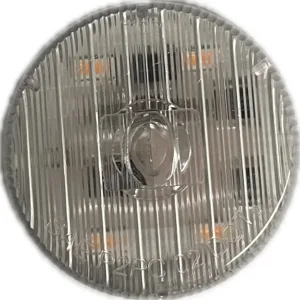 Marker 2in Clear Light LED Amber